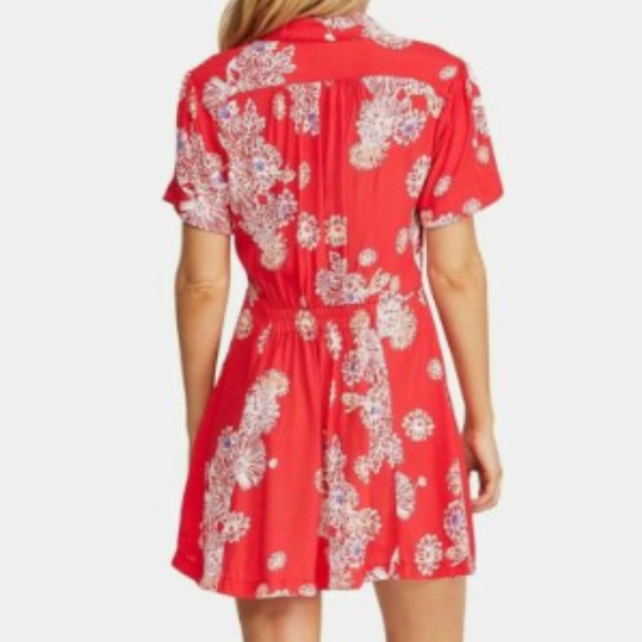 Free People Blue Hawaii Mini Dress. XS, S - Picture 2 of 8